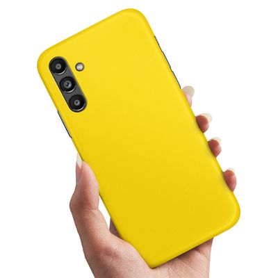Deksel / Mobildeksel til Samsung Galaxy A56 5G - Gul