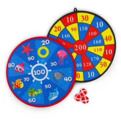Dartskive med borrelås - Dart / Pileskive