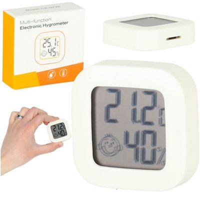 Hygrometer / Termometer - Måler luftfugtighed & temperatur