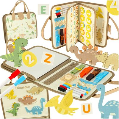 Montessori-aktiviteettilelu lautapeli kirja