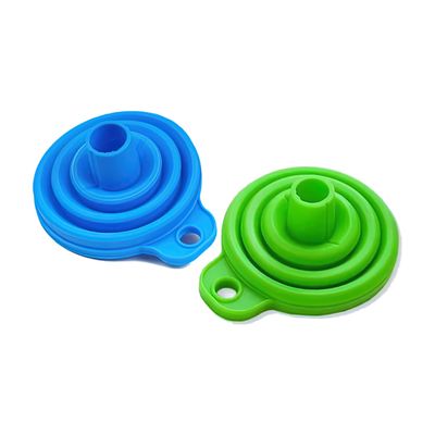 2-Pak - Silikone Tragt - Sammenfoldelig - 7 cm