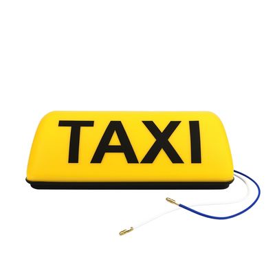 Taxiskilt med magnet og 12V belysning – 29 cm