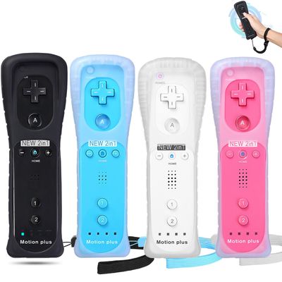 Håndkontroll kompatibel med Nintendo Wii – Motion Plus - Pink
