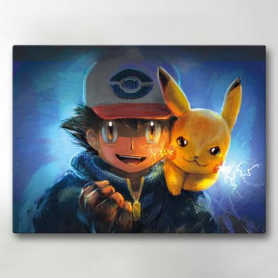 Lerretsbilde / Bilde - Pokemon - 40x30 cm - Lerret