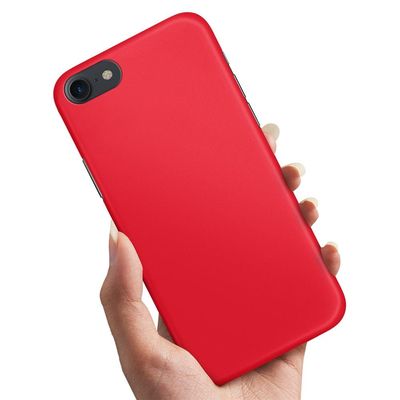 Deksel / Mobildeksel til iPhone 5 / 5S / SE - Rød