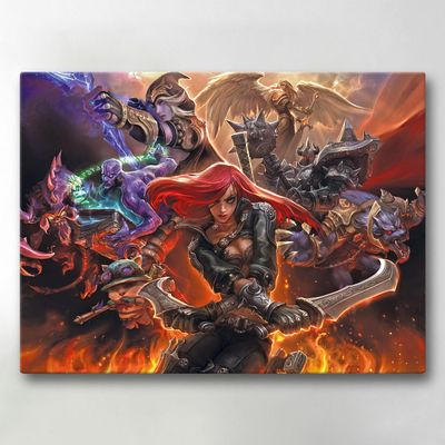 Lerretsbilde / Bilde - League of Legends - 40x30 cm - Lerret