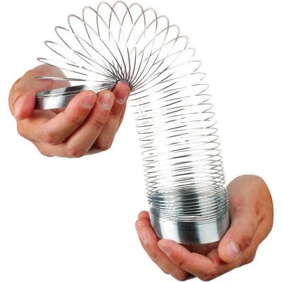 Slinky i Metall - Trappefjær for Barn
