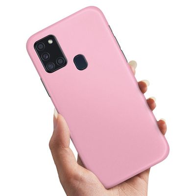 Deksel / Mobildeksel til Samsung Galaxy A21s - Lyserosa