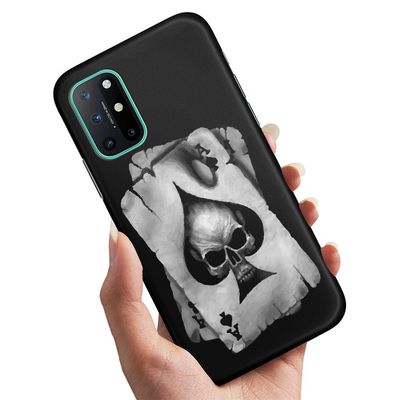 Deksel / Mobildeksel til OnePlus 8T - Dødningehode Kortstokk