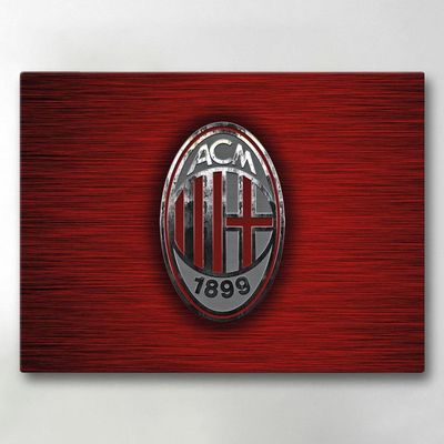 Lerretsbilde / Bilde - AC Milan - 40x30 cm - Lerret