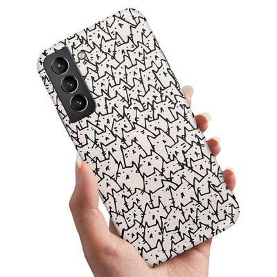 Deksel / Mobildeksel til Samsung Galaxy S21 FE 5G - Kattgruppe