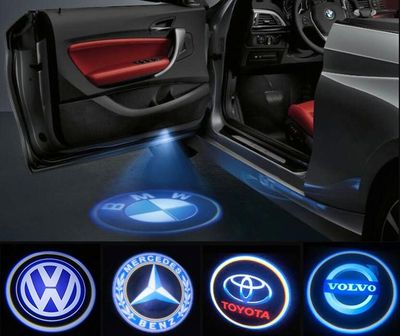 LED-projektor til Bildør – Bilmærker - Mercedes Benz