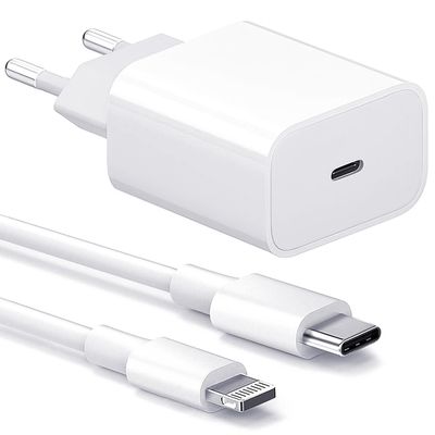 Laddare för iPhone - Snabbladdare - Strömadapter+Kabel-20W USB-C