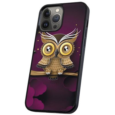 iPhone 13 Pro Max - Deksel/Mobildeksel Lysbrun Ugle