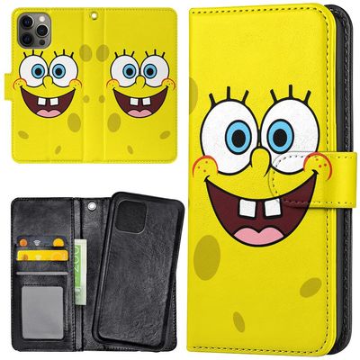 iPhone 13 Pro - Lommebok Deksel Svampebob