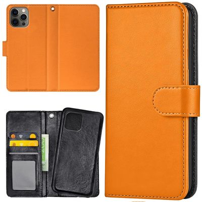 iPhone 13 Pro - Lommebok Deksel Oransje