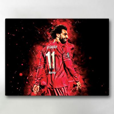 Lerretsbilde / Bilde - Salah - Liverpool - 40x30 cm - Lerret