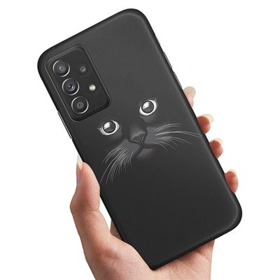 Deksel / Mobildeksel til Samsung Galaxy A53 5G - Svart Katt