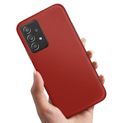 Deksel / Mobildeksel til Samsung Galaxy A53 5G - Mørkrød