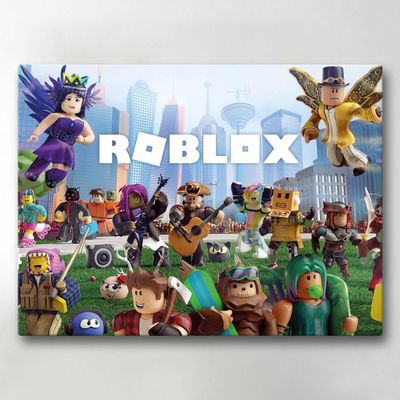 Lerretsbilde / Bilde - Roblox - 40x30 cm - Lerret