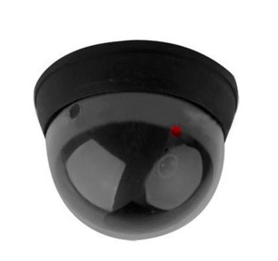 2-Pak - Falsk Overvågningskamera - Dummy Kamera med LED - 2-Pack