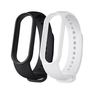 2-Pak - Xiaomi Mi Band 5/6 - Silikonarmbånd