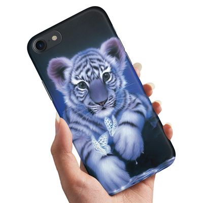 Deksel / Mobildeksel til iPhone 7 / 8 / SE - Tigerunge