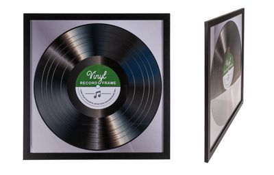 LP-ramme for Vinylplate - Record Album Frame - Glassfront - 32x32cm - 6-Pack