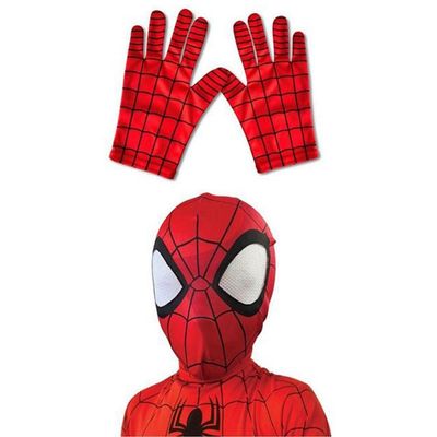 Spiderman Maske & Hansker for Barn - Spider-Man