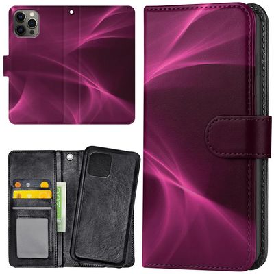iPhone 14 Pro Max - Lommebok Deksel Purple Fog