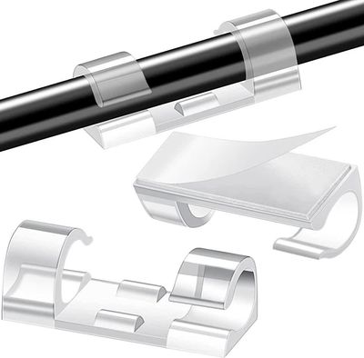 Selvklæbende Kabelholder – Kabelclips - Små (20-pack)
