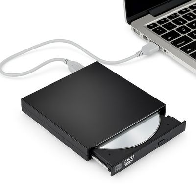 Ulkoinen DVD/CD-Poltin USB 2.0 Slim Tietokoneelle