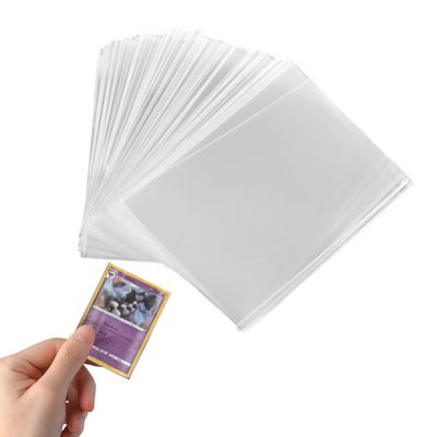 Plastlommer - Card Sleeves for Samlekort - 100-Pack