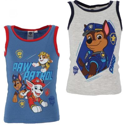 2-Pak - Paw Patrol Singlett for Barn – Gutt - 122/128