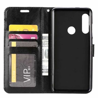 Samsung A20e Pung-etui PU-læder 4-KOMPARTMENT (SM-A202F)