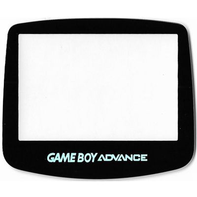 Skjerm Plast Svart Gameboy Advance