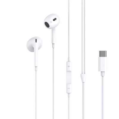 iPhone 15/16/17 kompatible USB-C In-Ear Hovedtelefoner med Mikrofon EarPods