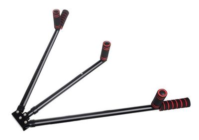 En enhet for å strekke ut musklene i bena og lårene