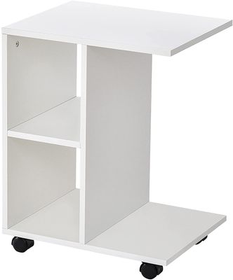 Salongbord nattbord på hjul organizer