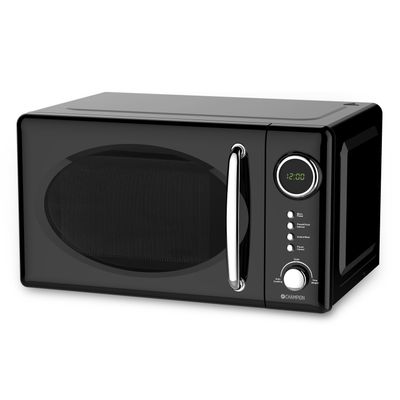 Mikrobølgeovn Retro 20L 700W MW025 Sort