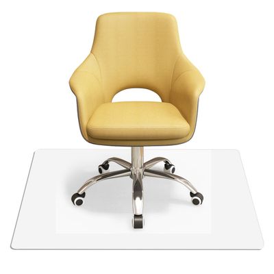 Gulvbeskyttelsesmatte gulvbeskyttelse kontorstolunderlag beskyttelsesmatte PVC 2 (120x150cm)