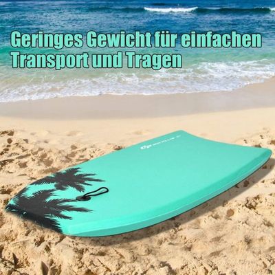 Bodyboard Surfebrett Sup-Board Svømmebrett Svømmebrett 94 x 47 x 5,5 cm Grønn