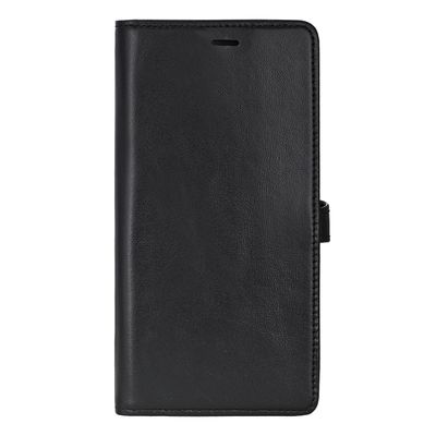 BUFFALO 2in1 Pung Læder 3 kort Samsung S25 5G Sort