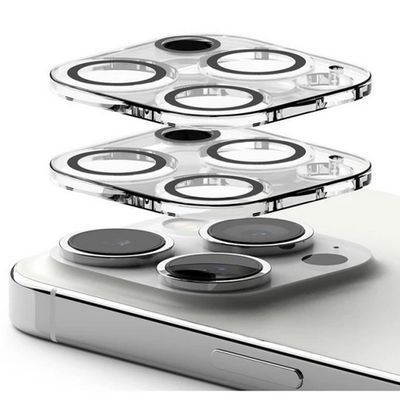 2-Pack iPhone 15 Pro Max Lens Protector i herdet glass