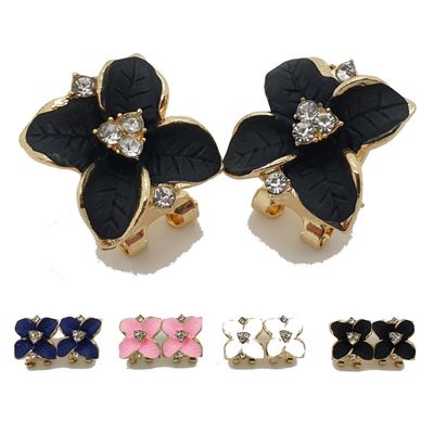Øredobber topper studs koreansk stil blomst