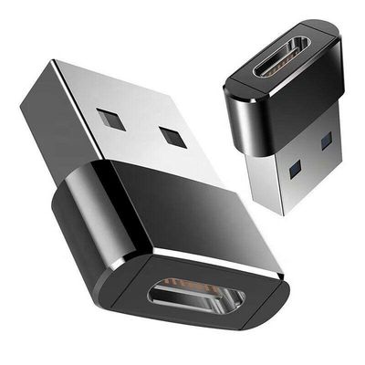 USB-adapter - USB type A (hann) til USB-C (hun) - USB 3.1