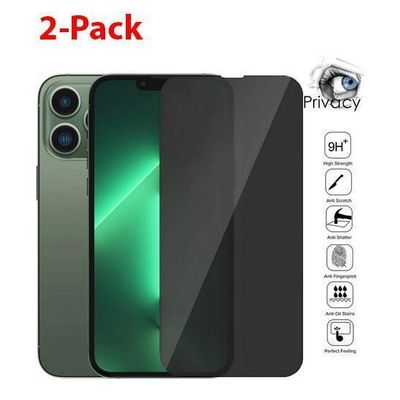 2-pakning iPhone 13 Pro Max personvern skjermbeskytter