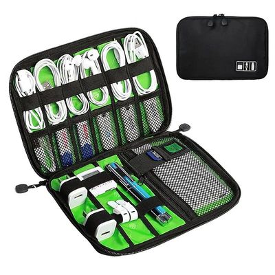 Elektronisk Organizer Liten Resekabel Organizer Bag