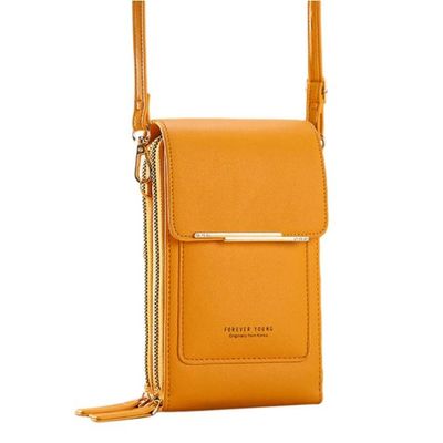 Crossbody axelväska för kvinnor Mobiltelefon,korthållare plånbok