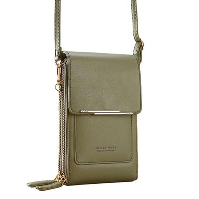 Crossbody axelväska för kvinnor Mobiltelefon,korthållare plånbok